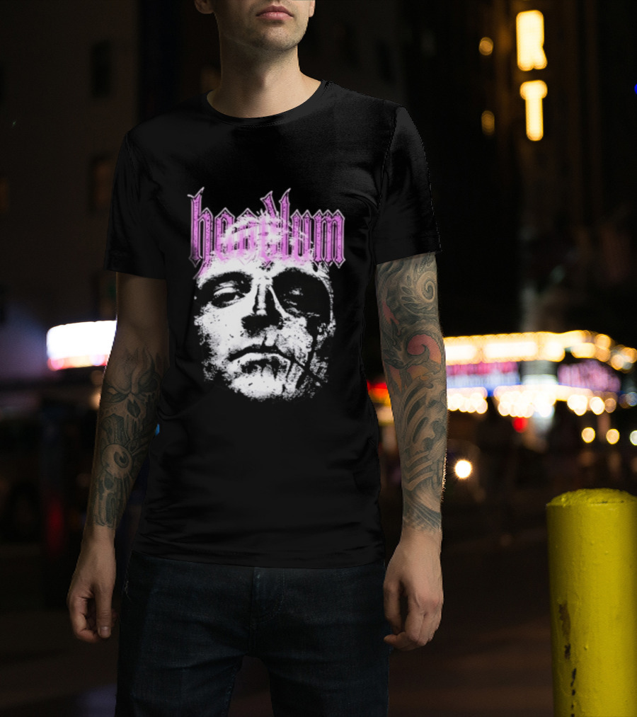 Hoodlum Gothic Style Rough Face T-Shirt