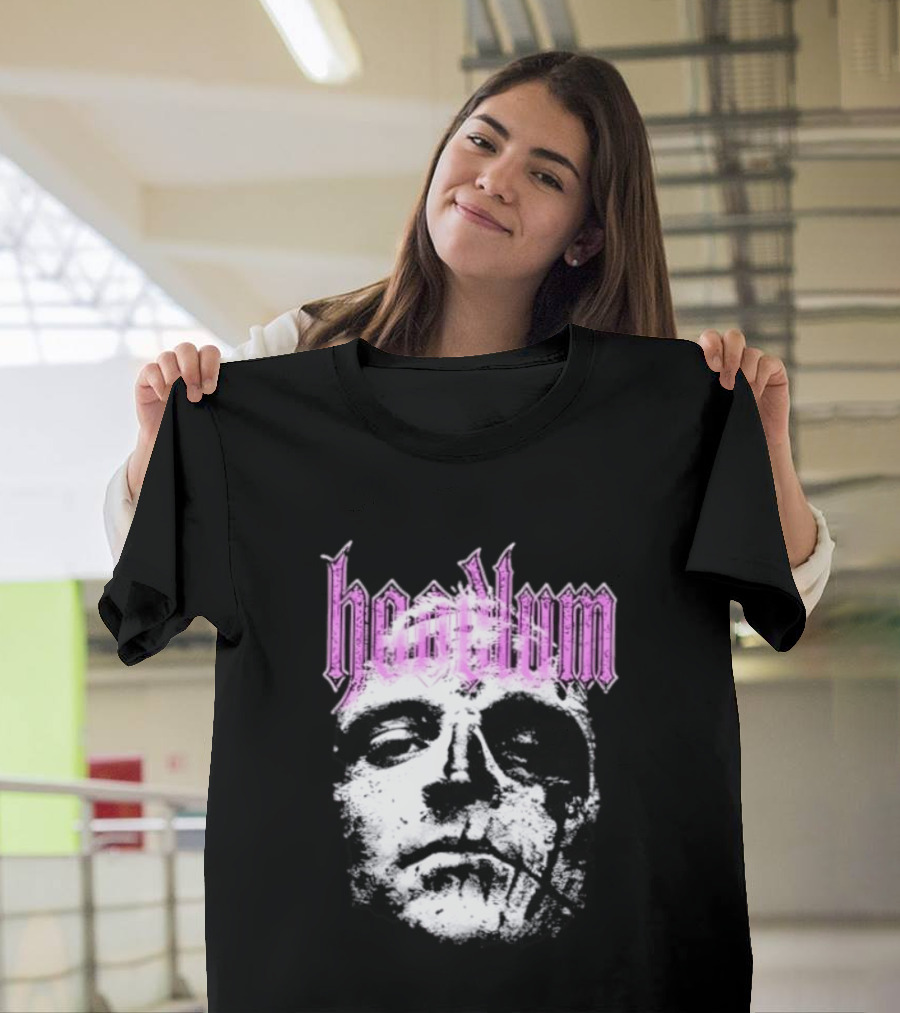 Hoodlum Gothic Style Rough Face T-Shirt