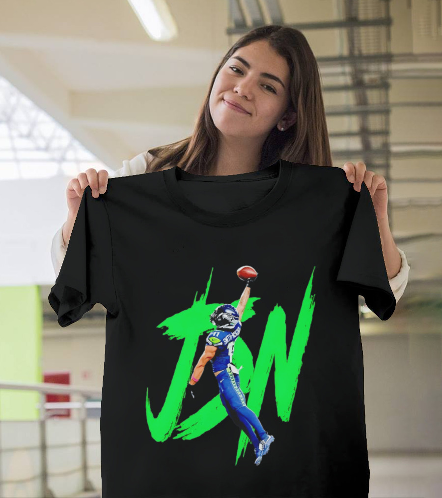 JSN Jaxon Smith Njigba Seattle Seahawks Football 2025 T-Shirt