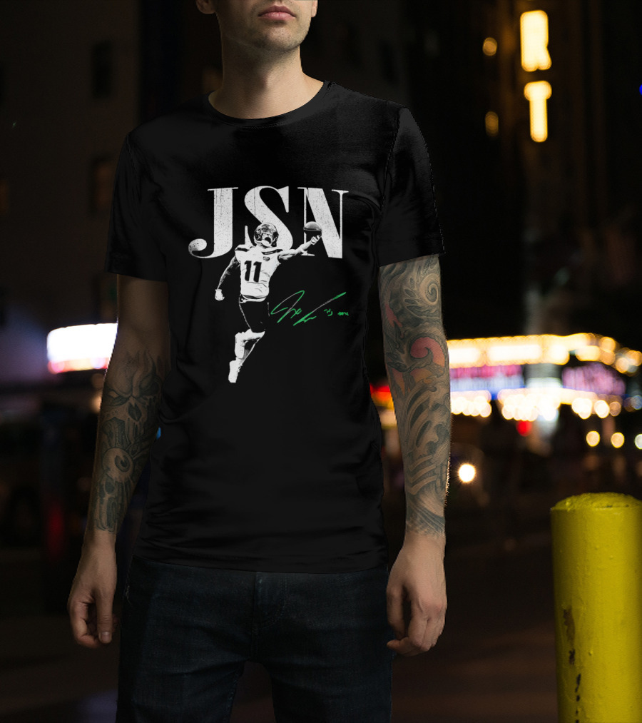 Jaxon Smith Njigba JSN Seattle Seahawks Football Signature T-Shirt