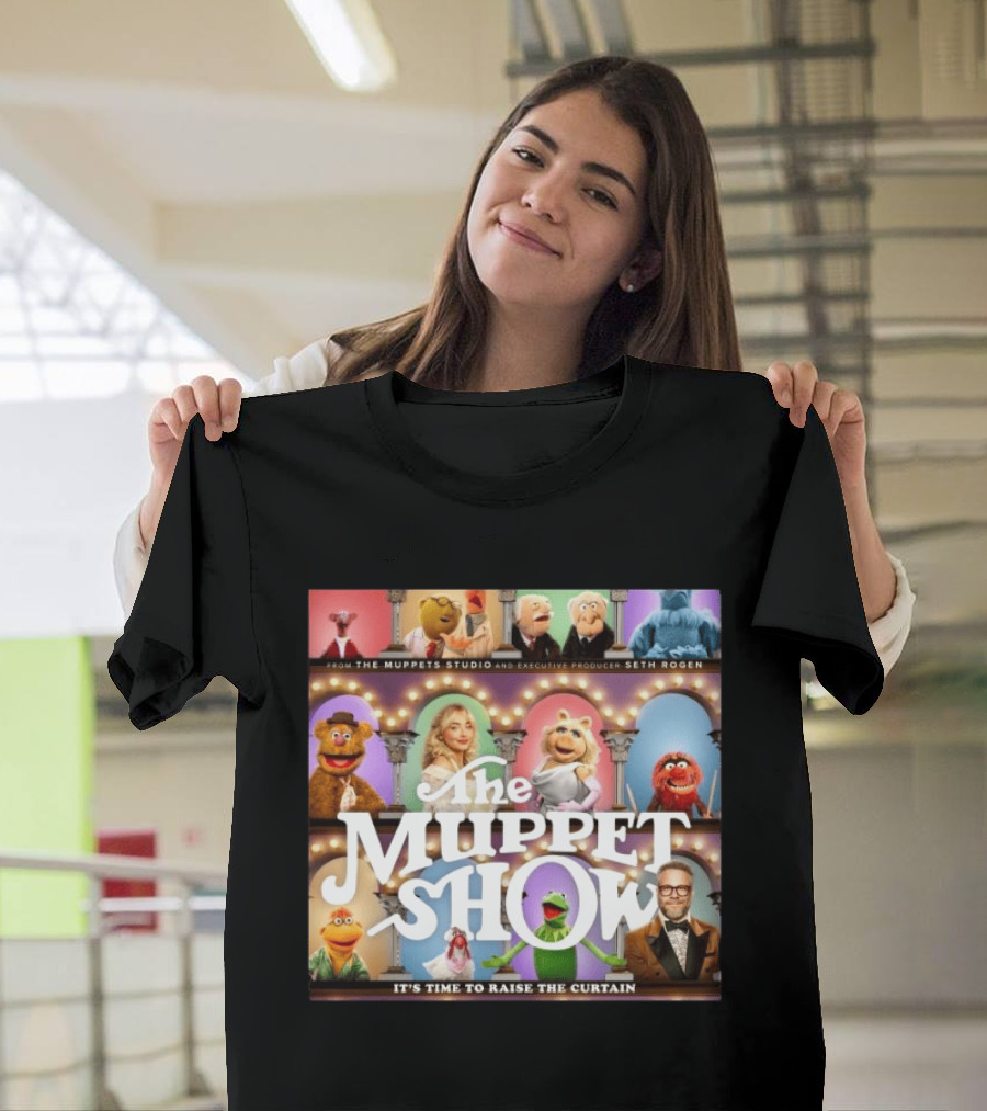 The Muppet Show It's Time To Raise The Curtain February 4 2026 Seth Rogen Executive Producer T-Shirt
