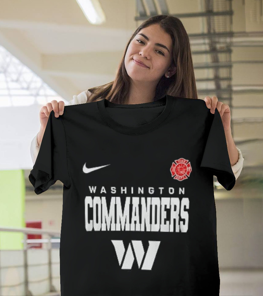 Washington Commanders Red Friday Firefighter Nike Team T-Shirt