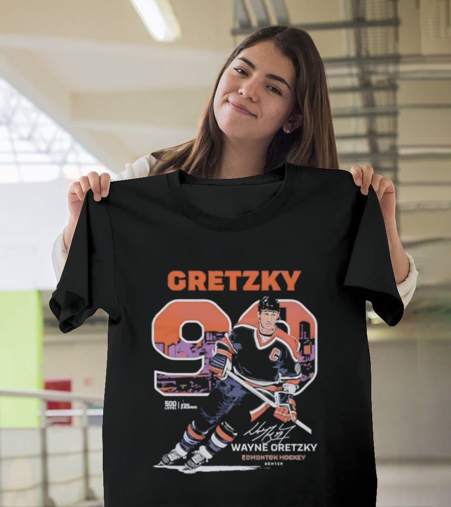 Wayne Gretzky 99 Edmonton Hockey T-Shirt