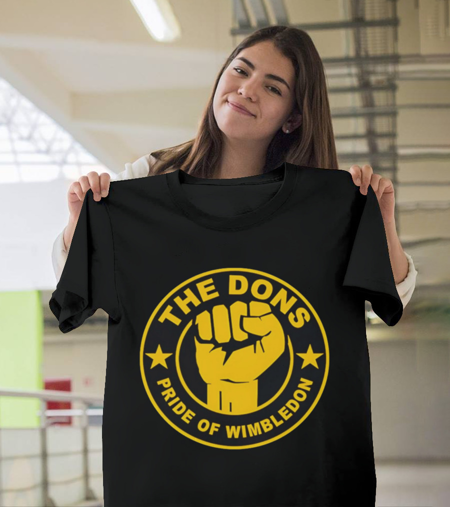 AFC Wimbledon The Dons Pride Of Wimbledon Fist T-Shirt