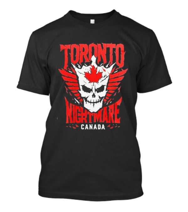 Cody Rhodes Toronto Nightmare Canada Maple Leaf Skull Wings T-Shirt