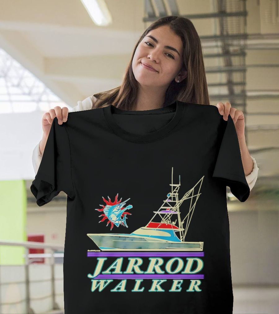 Jarrod Walker Marlin Sportfish Boat T-Shirt