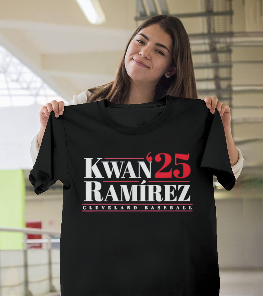 Kwan Ramírez '25 Cleveland Baseball T-Shirt