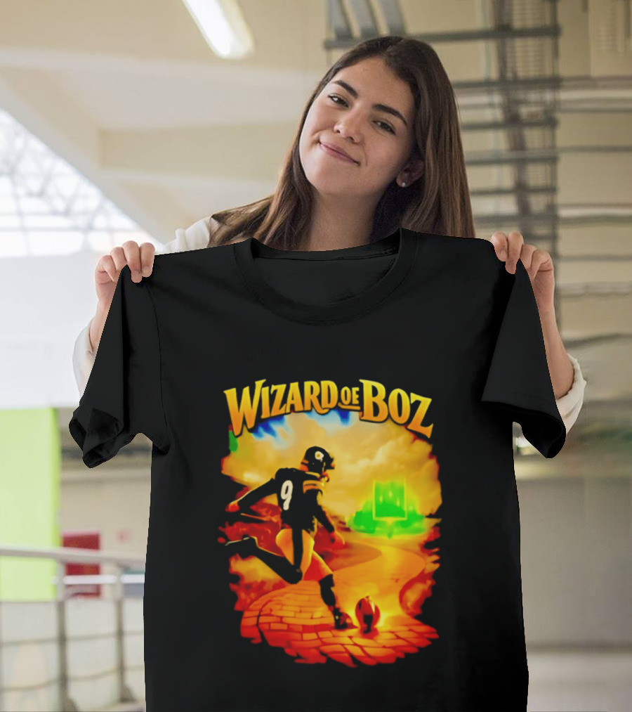 Wizard Of Boz Chris Boswell Pittsburgh Steelers Football Kicker Fantasy T-Shirt