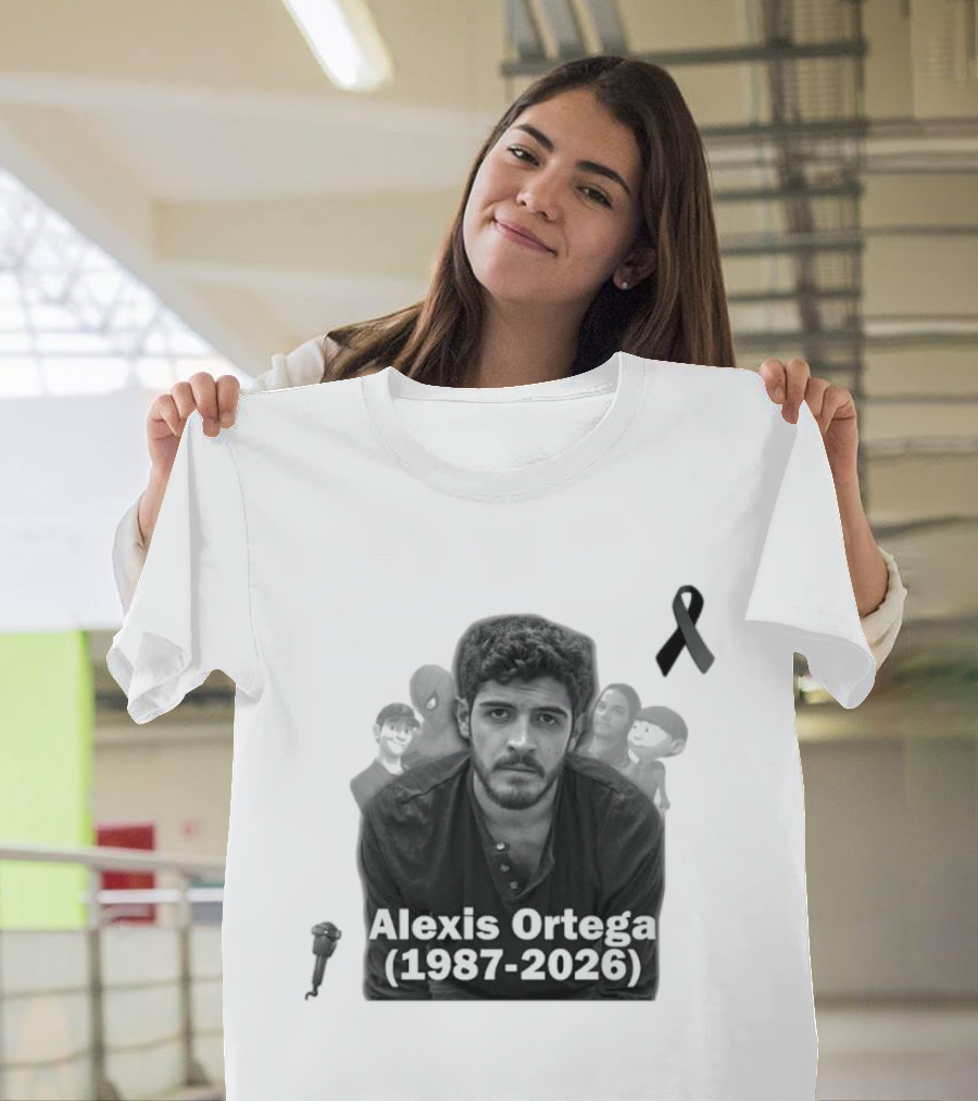 Rip Alexis Ortega Dead Voice Of Spider Man T-Shirt