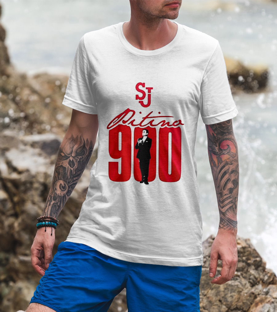 St. John's Rick Pitino 900 Victory Celebration 2026 T-Shirt