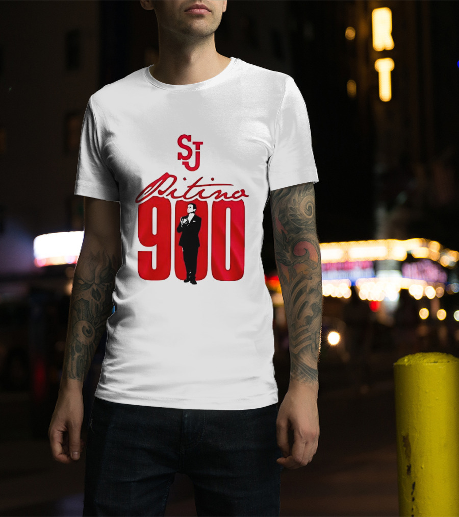 St. John's Rick Pitino 900 Victory Celebration 2026 T-Shirt