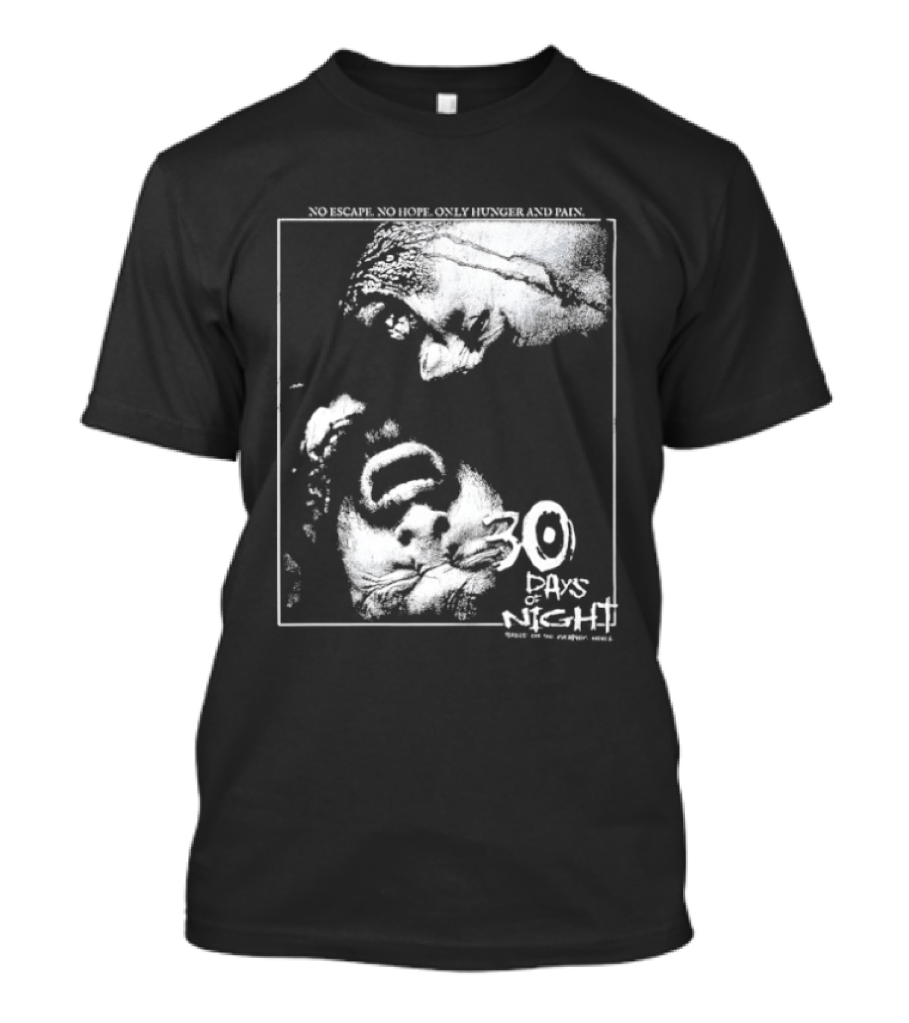 30 Days Of Night No Escape No Hope Only Hunger And Pain Graphic Novel Horror T-Shirt