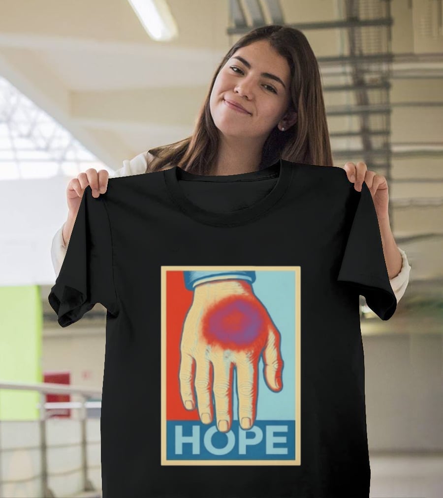Trump Hope Hand Pop Art Style Springs Eternal T-Shirt