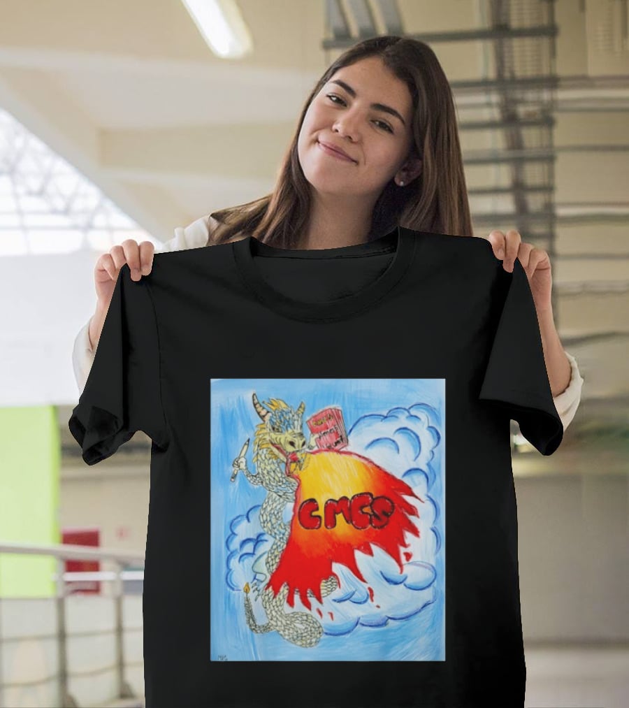 CMCS Yearbook Dragon 2026 Cloud Fire T-Shirt
