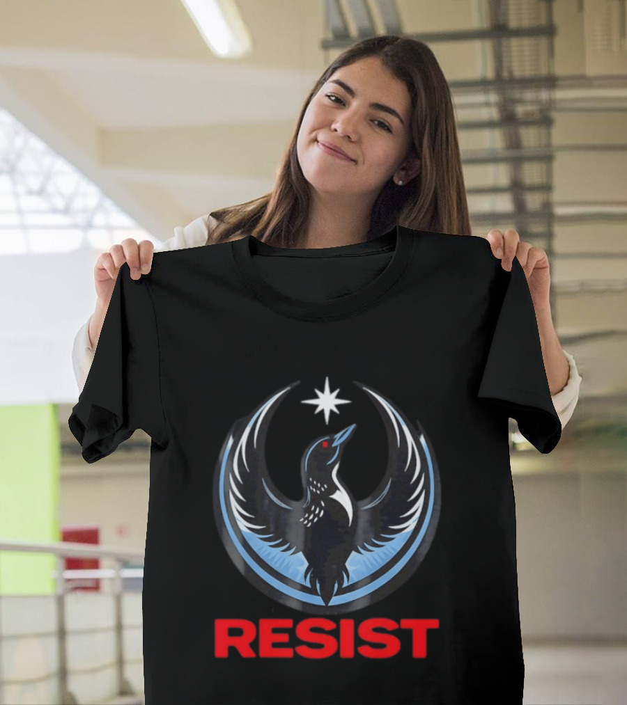 Minnesota Rebel Resist Loon Star T-Shirt