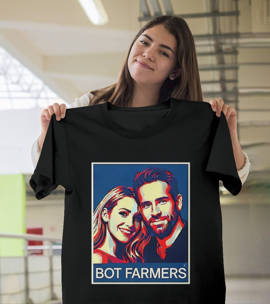 BOT FARMERS Hope Obama T-Shirt