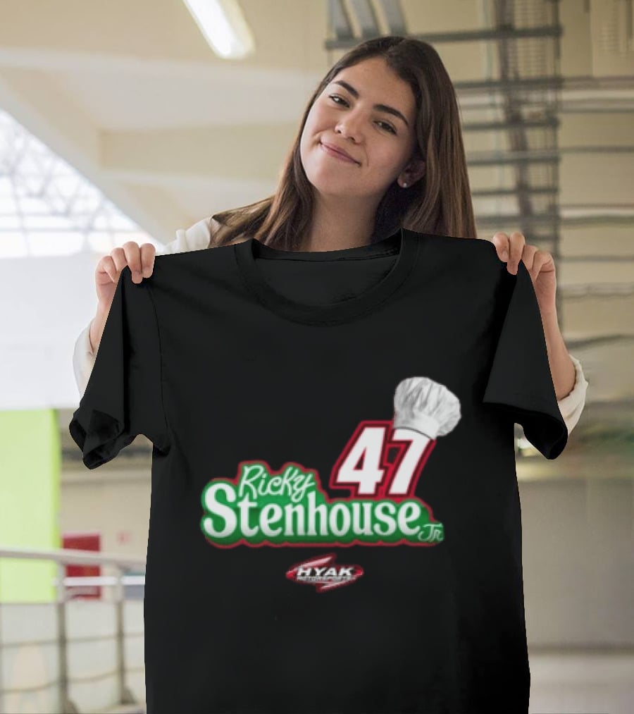 Ricky Stenhouse Jr 47 Chef Hat Hyak Chef Boyardee Racing T-Shirt