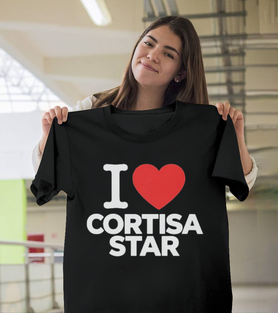 I Love Cortisa Star Heart T-Shirt
