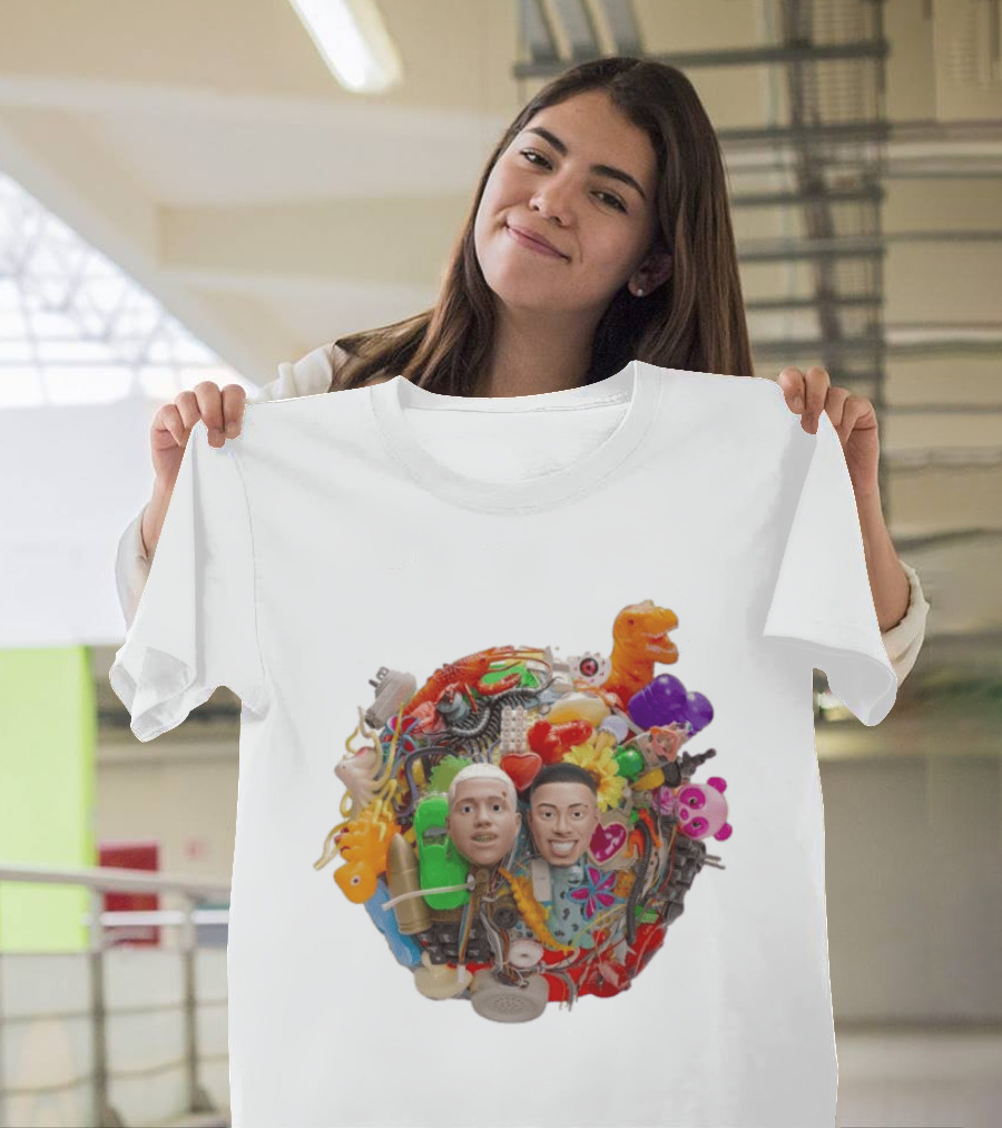 Camiseta Colapso Global TETO WIU Eclectic Toy Collage T-Shirt