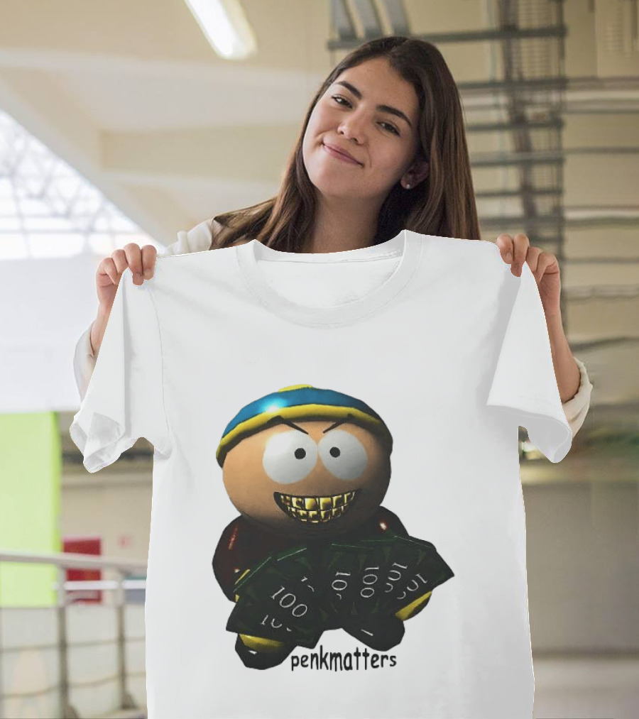 Eric Cartman Penkmatters Money Grinning South Park T-Shirt