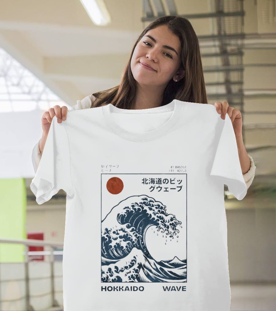 Hokkaido Wave Japan T-Shirt