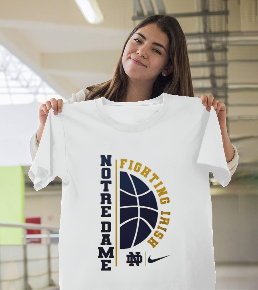 Notre Dame Fighting Irish Basketball Nike Collaboration Go Irish T-Shirt