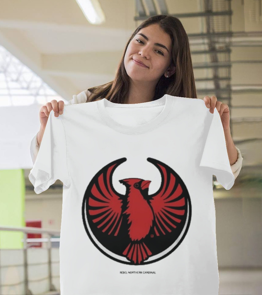 Rebel Northern Cardinal Alliance Heavyweight Bird T-Shirt