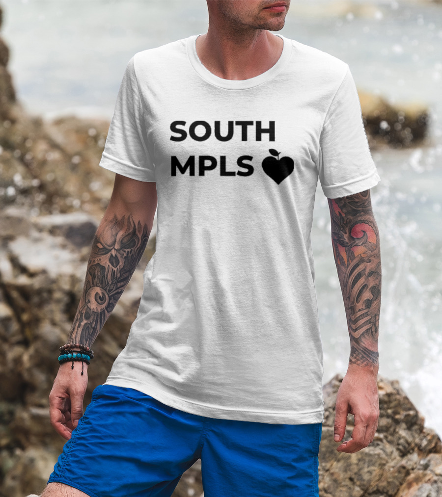 South MPLS Minneapolis Heart T-Shirt