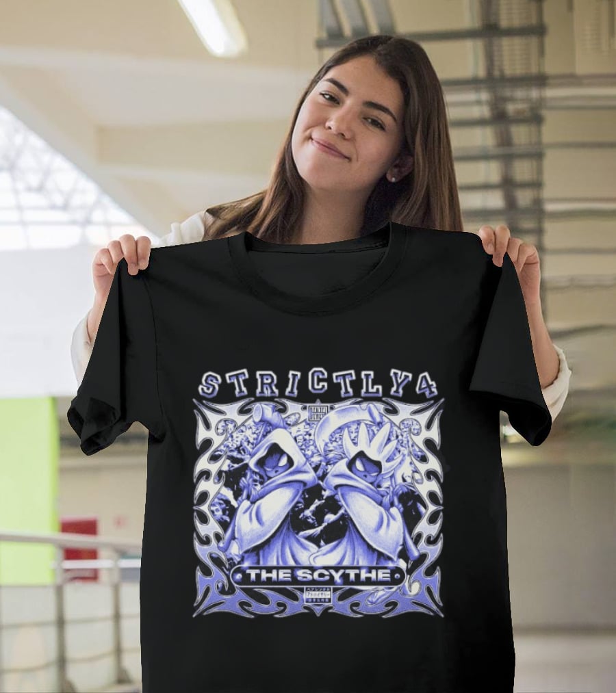 Strictly 4 The Scythe Denzel Curry Album Cover Ravens Banner T-Shirt