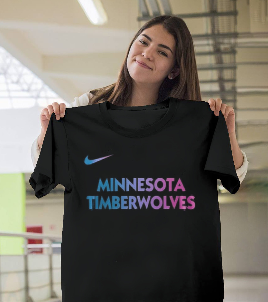 Nike Minnesota Timberwolves Cyberpunk T-Shirt