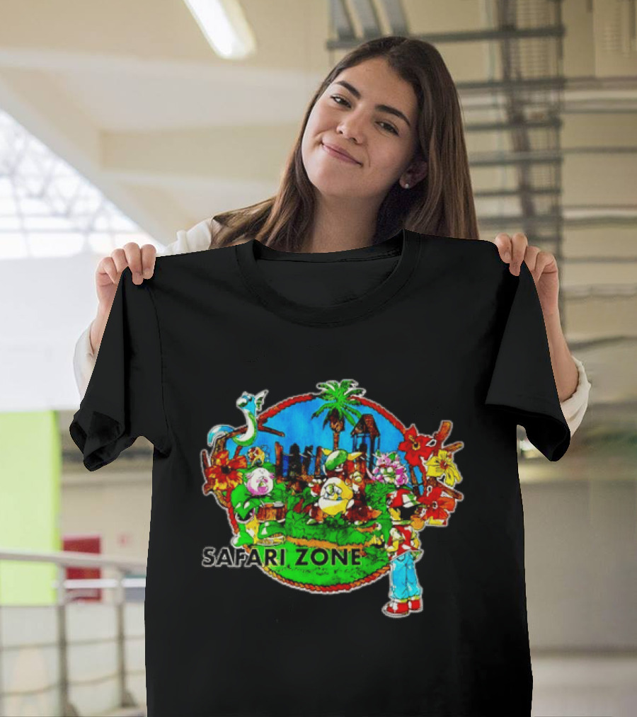 Safari Zone Pokémon Adventure With Ash Ketchum And Friends T-Shirt