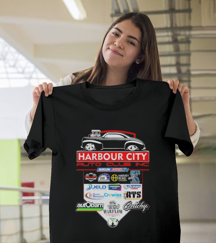 Harbour City Auto Club Burson Central Queensland Crowies Paints Inspirations Paints Wurth Ocean Tyres 2026 T-Shirt