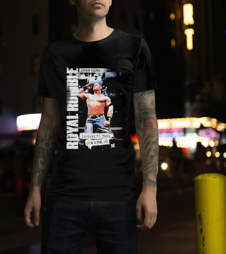 Royal Rumble 2008 John Cena T-Shirt