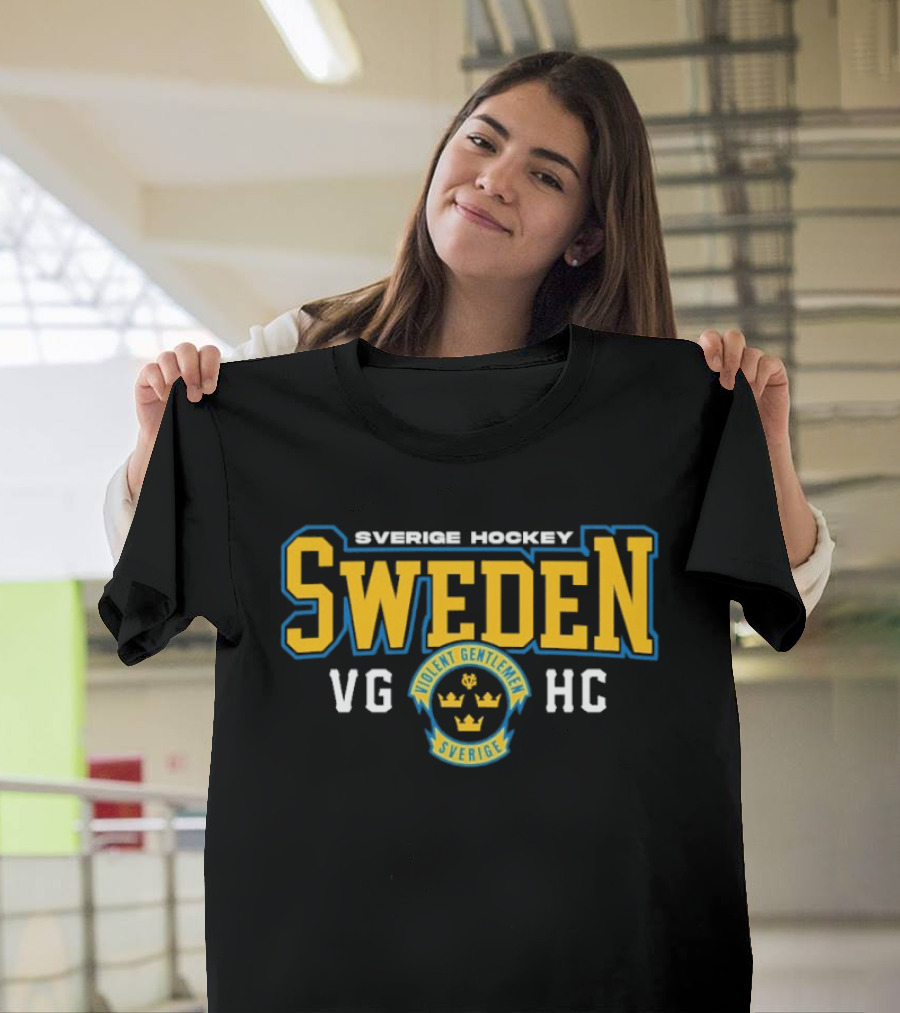 Sverige Hockey Sweden VG HC Violent Gentlemen 2026 T-Shirt