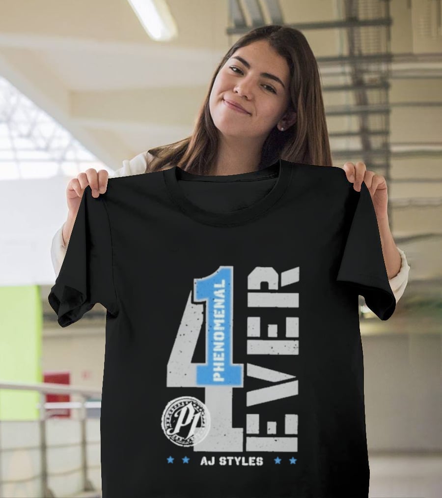 AJ Styles Phenomenal 1 Forever WWE T-Shirt