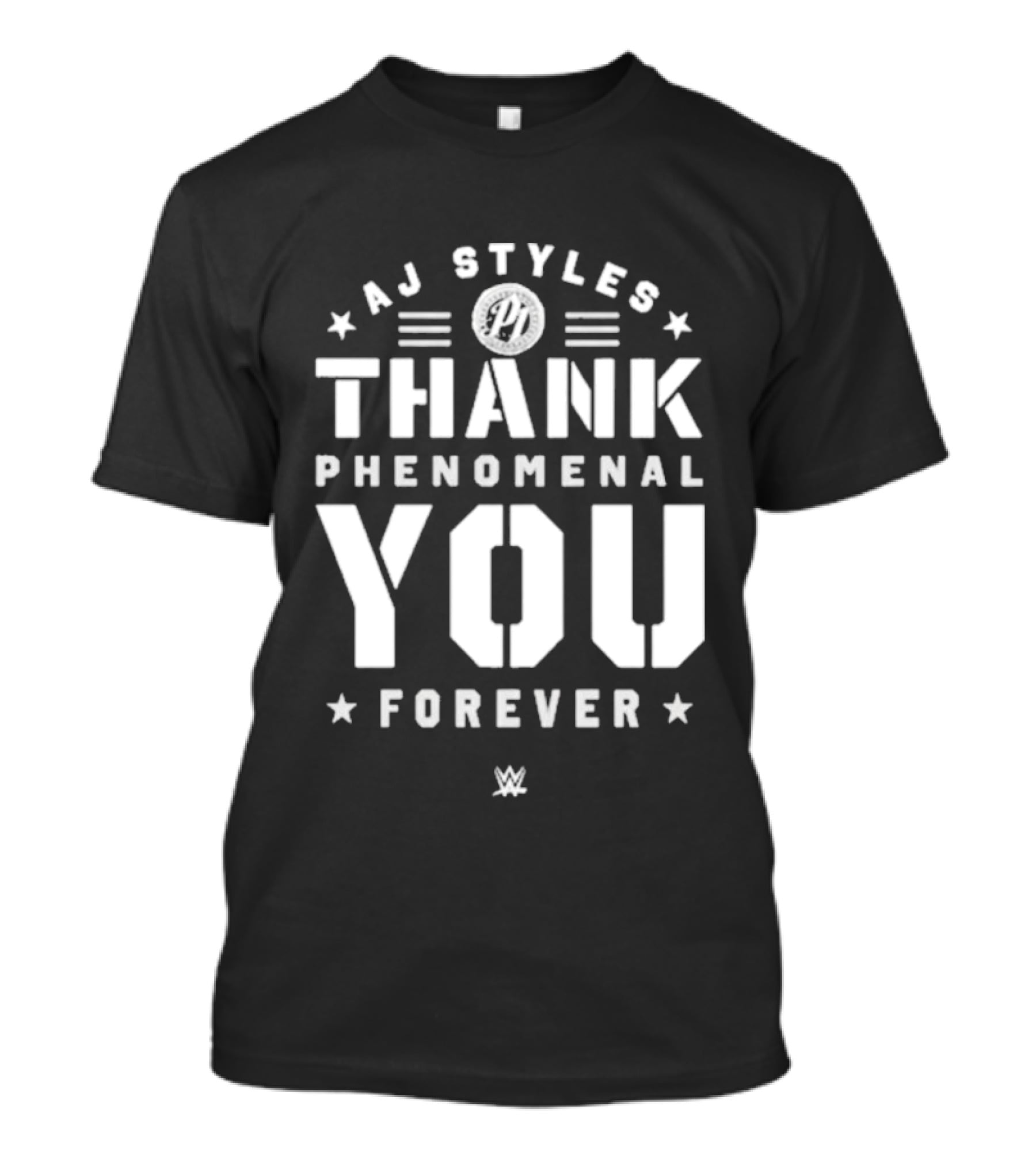AJ Styles Thank You Phenomenal You Forever WWE T-Shirt