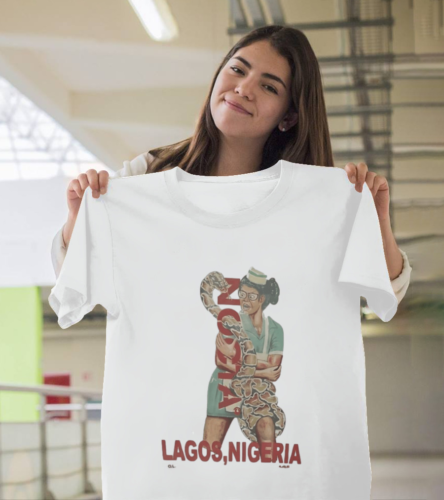 NOCTA Homecoming Lagos Nigeria Nurse Snake T-Shirt
