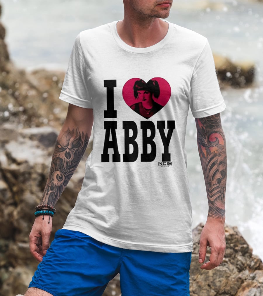 I Love Abby NCIS Pauley Perrette Fan Merchandise T-Shirt