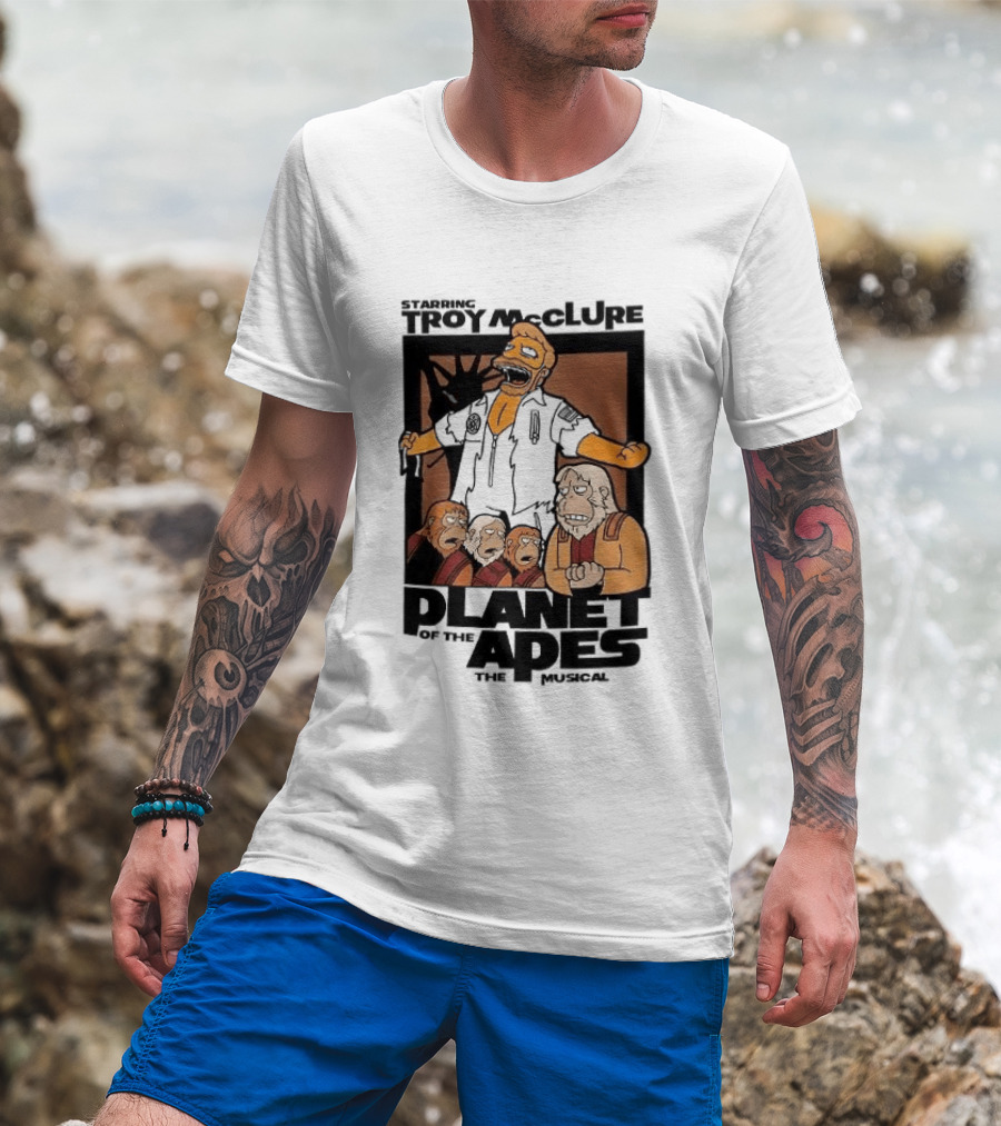 Starring Troy McClure Planet Of The Apes The Musical T-Shirt
