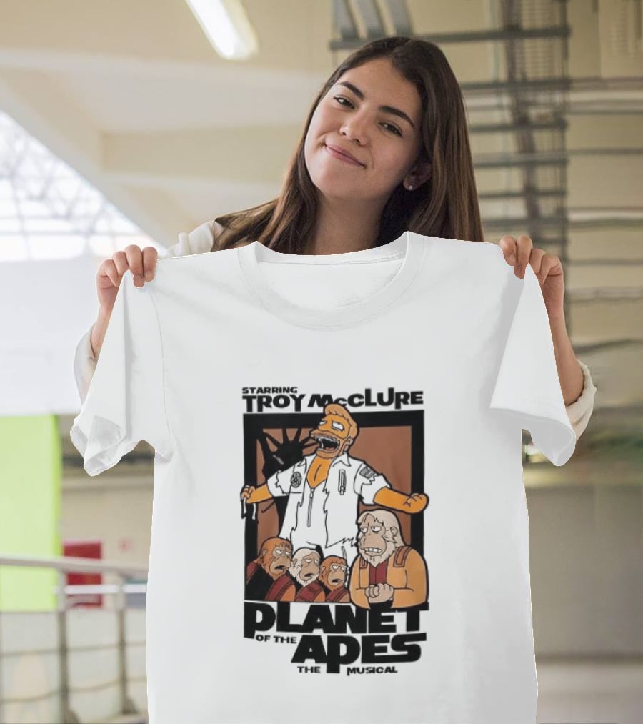 Starring Troy McClure Planet Of The Apes The Musical T-Shirt
