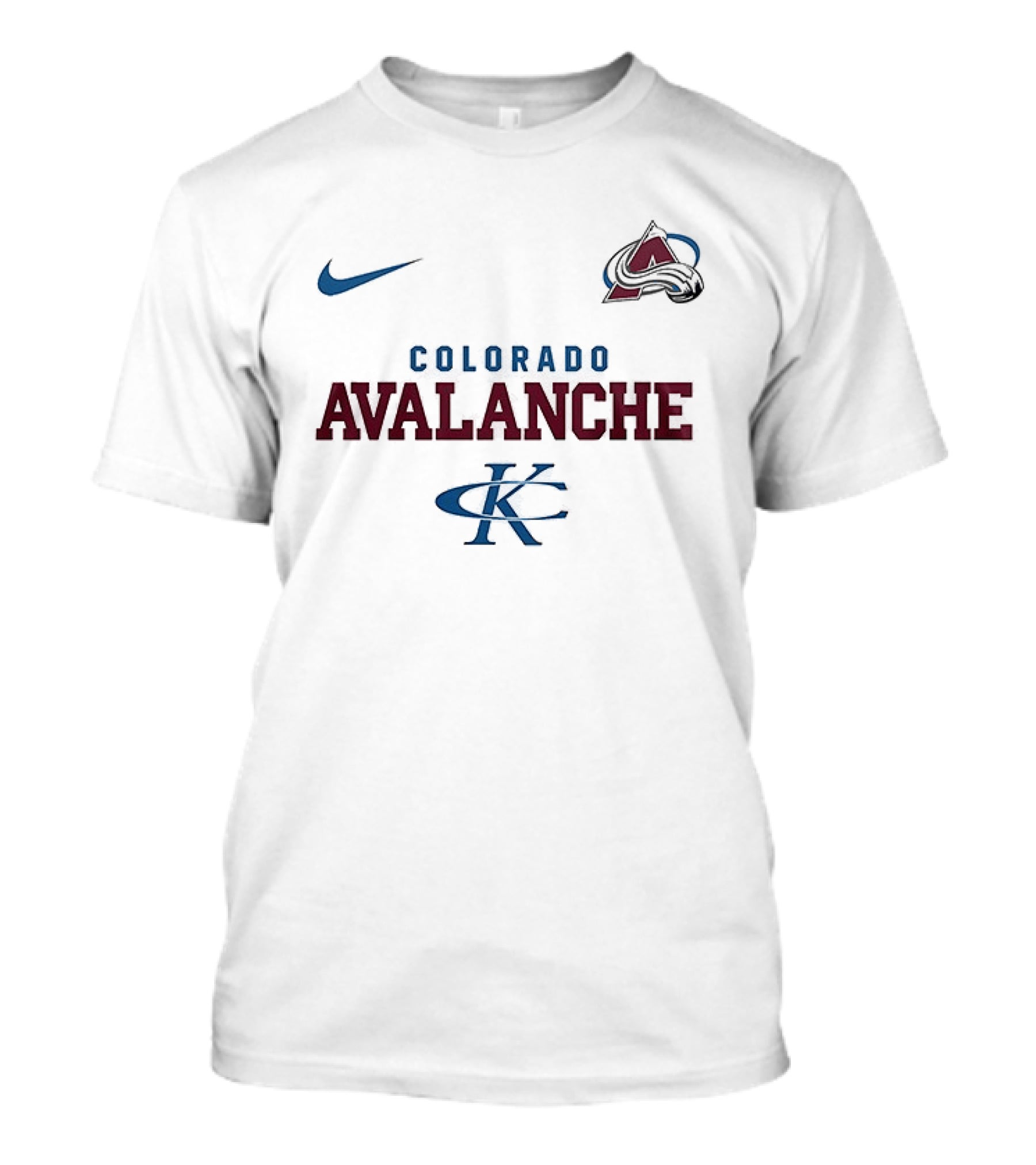Colorado Avalanche Kenny Chesney No Shoes Nation Tour Nike Collaboration T-Shirt