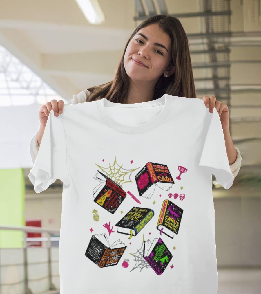 Dungeon Crawler Carl Books The Gate Of The Feral Gods And Carl's Doomsday Scenario T-Shirt