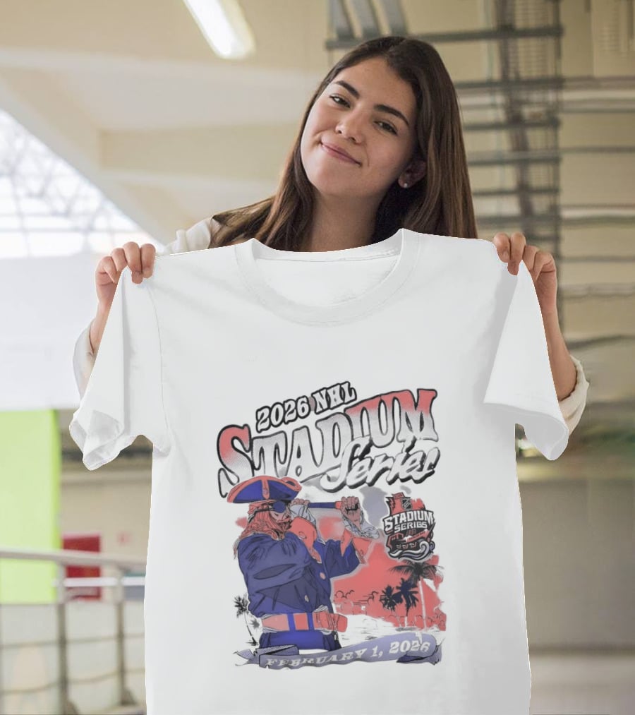 Tampa Bay Buccaneers Stadium Series 2026 Feb 1 Pirate Captain T-Shirt