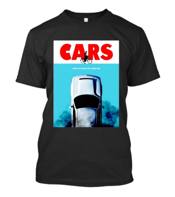 Cars I Think You're Gonna Need A Bigger Bike Jaws T-Shirt