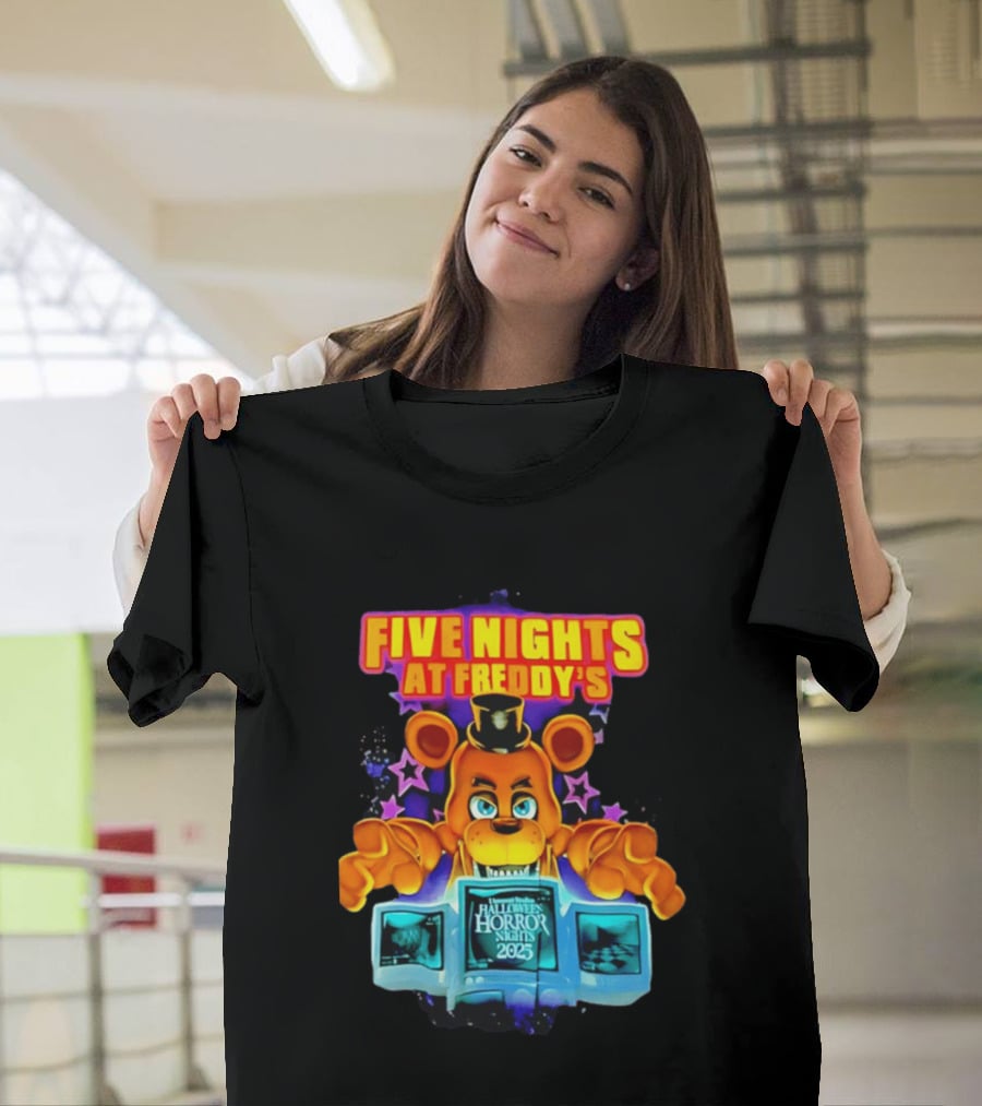 Five Nights At Freddy's Halloween Horror Nights 2025 Freddy Fazbear Animatronic T-Shirt