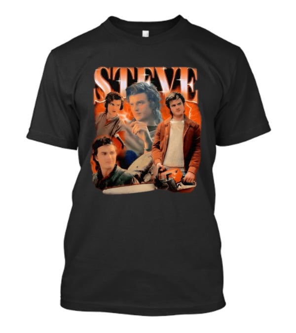 Steve Heartthrob Electric Style Stranger Things T-Shirt