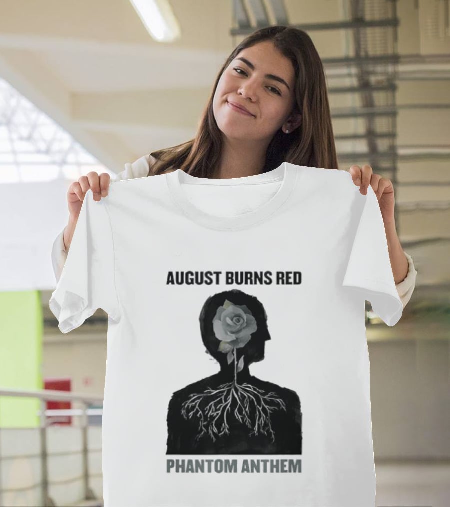 August Burns Red Phantom Anthem Rose T-Shirt