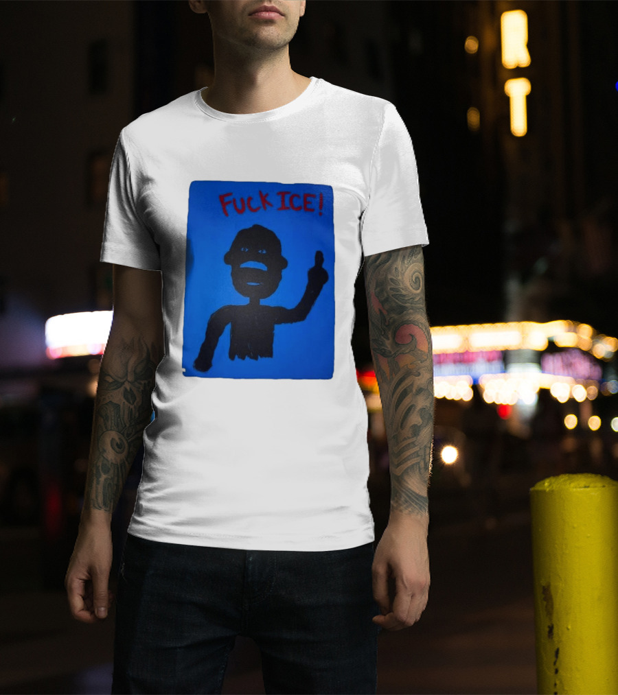 Kid Cudi Protest Message Blue T-Shirt