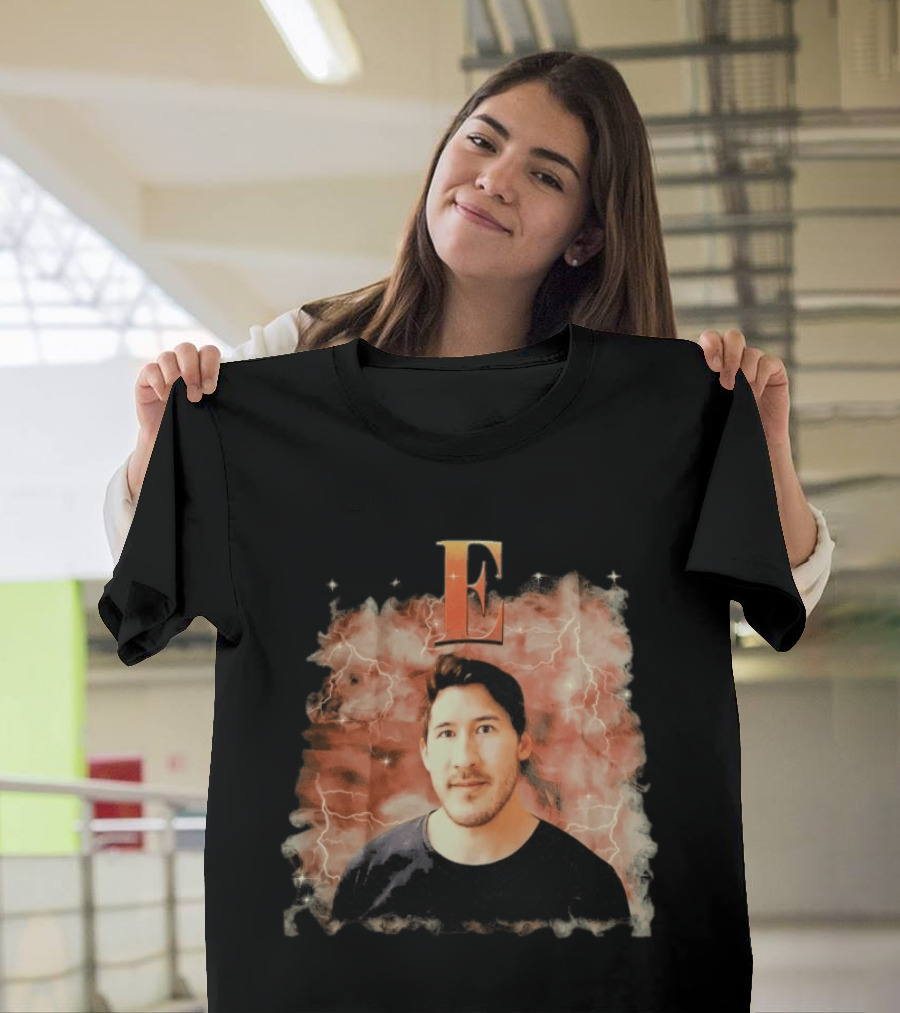Iron Lung Movie Markiplier E Face Lightning T-Shirt