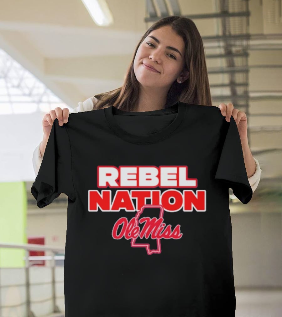 Rebel Nation Ole Miss Mississippi T-Shirt